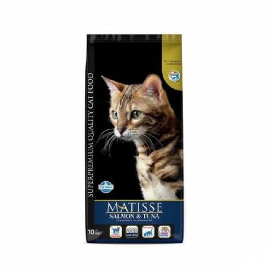 Matisse Somonlu Ve Tuna Balıklı Yetişkin Kedi Maması 10 KG | SRC: Barcode: 8010276030122
